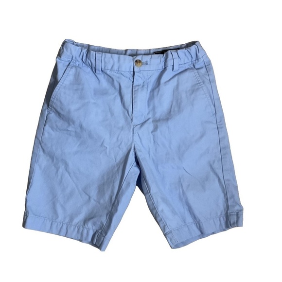 Vineyard Vines Other - Vineyard Vines 12 Boys 100% Cotton Flat Front Shorts Light Blue